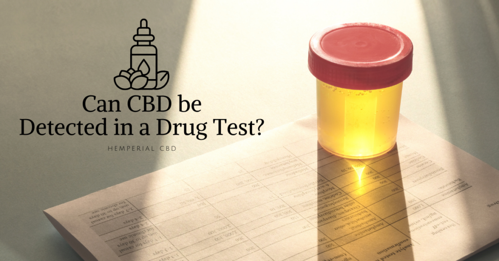 Can CBD be detected in a drug test