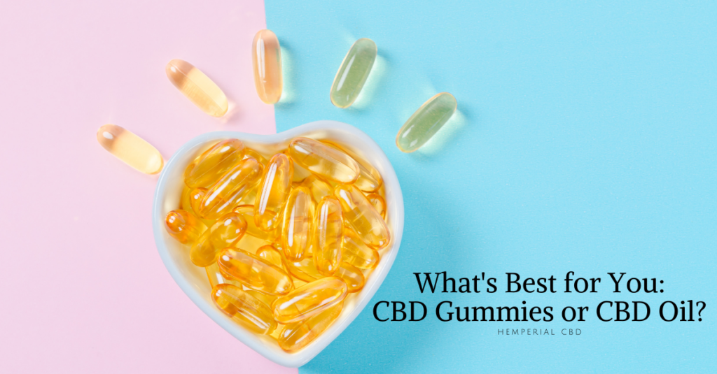 Which Should You Choose CBD Oil or CBD Capsules