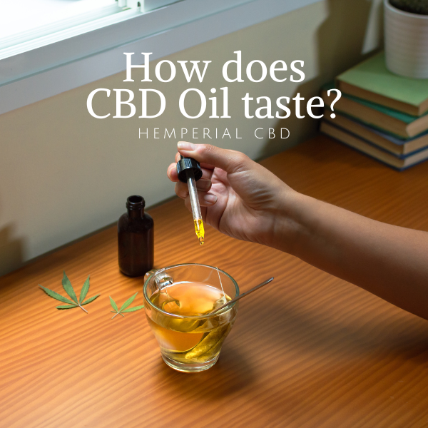 How does cbd oil taste